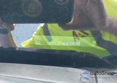 2018 Honda Civic Lx из США, поврежденный, VIN 19XFC2F58JE006749